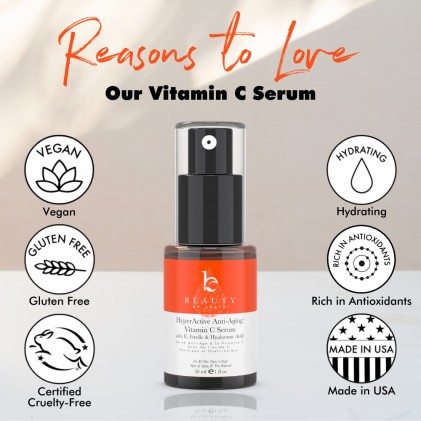 Beauty By Earth Hyperactive Anti-Aging® Vitamin C Serum - Ảnh 3