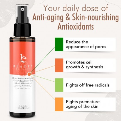 Beauty By Earth HyperActive Anti-Aging® Vitamin C Toner - Ảnh 3