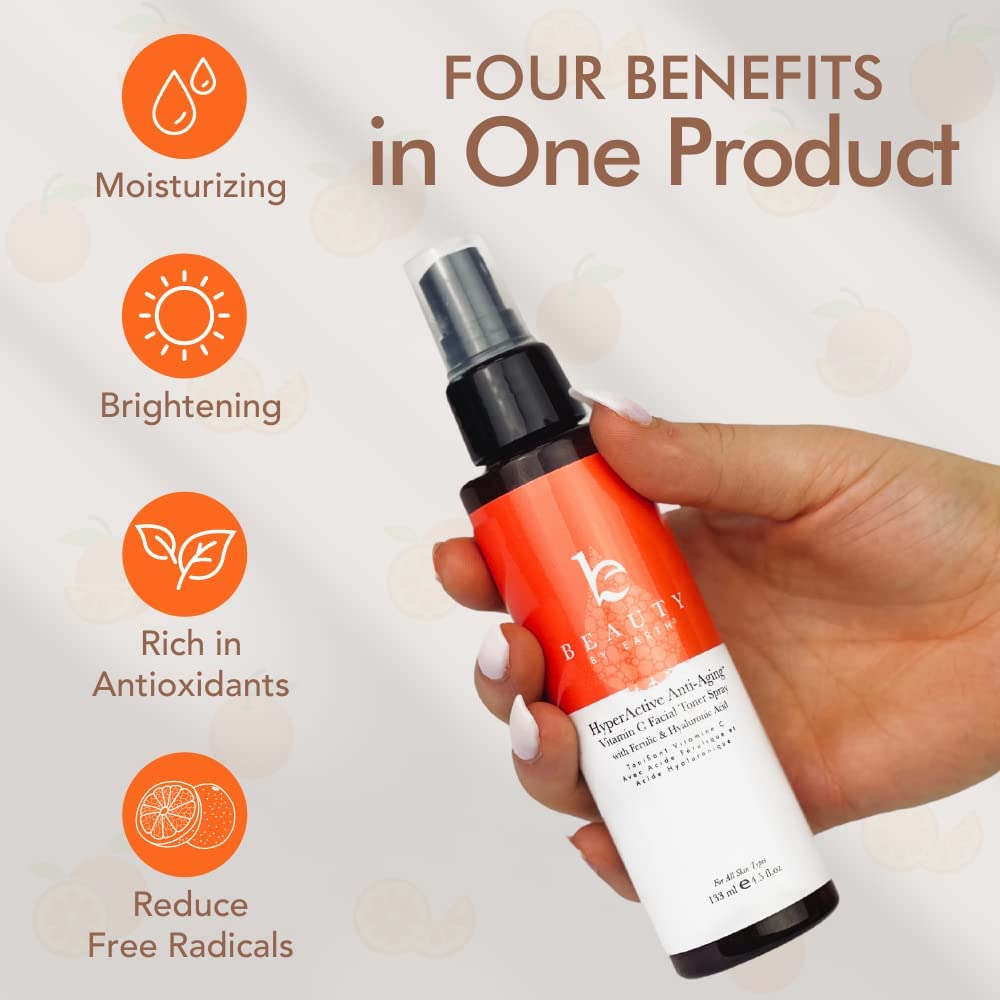 Beauty By Earth HyperActive Anti-Aging® Vitamin C Toner 1
