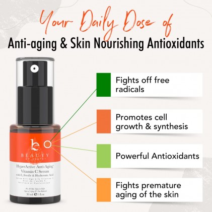 Beauty By Earth Hyperactive Anti-Aging® Vitamin C Serum - Ảnh 2