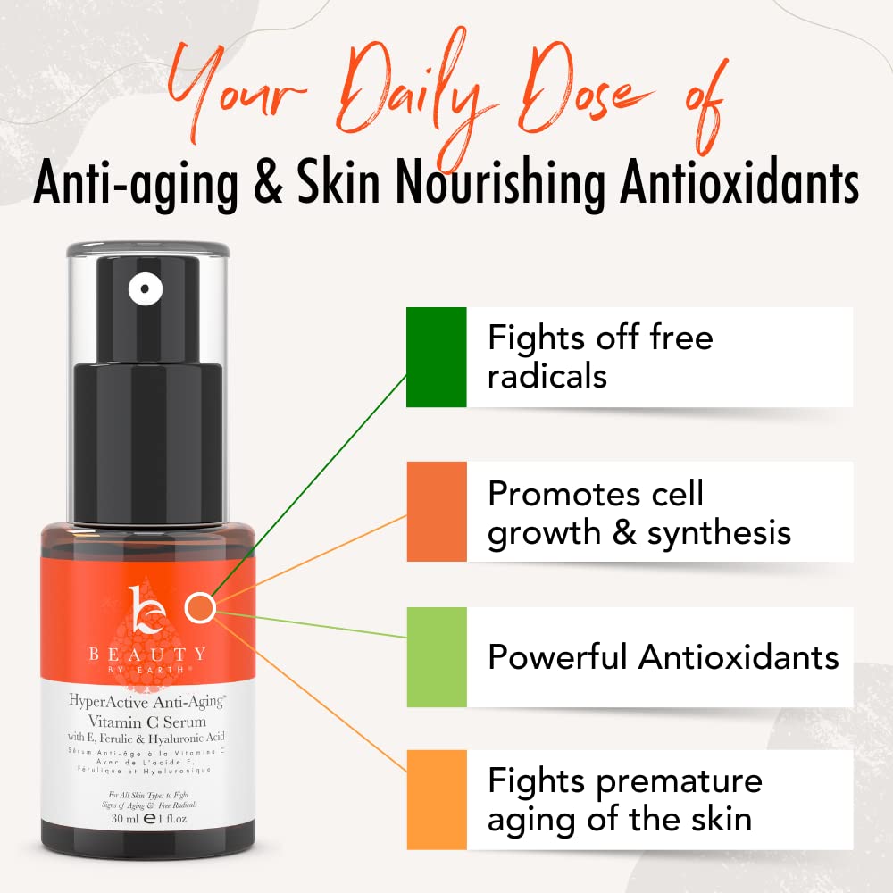 Beauty By Earth Hyperactive Anti-Aging® Vitamin C Serum 2
