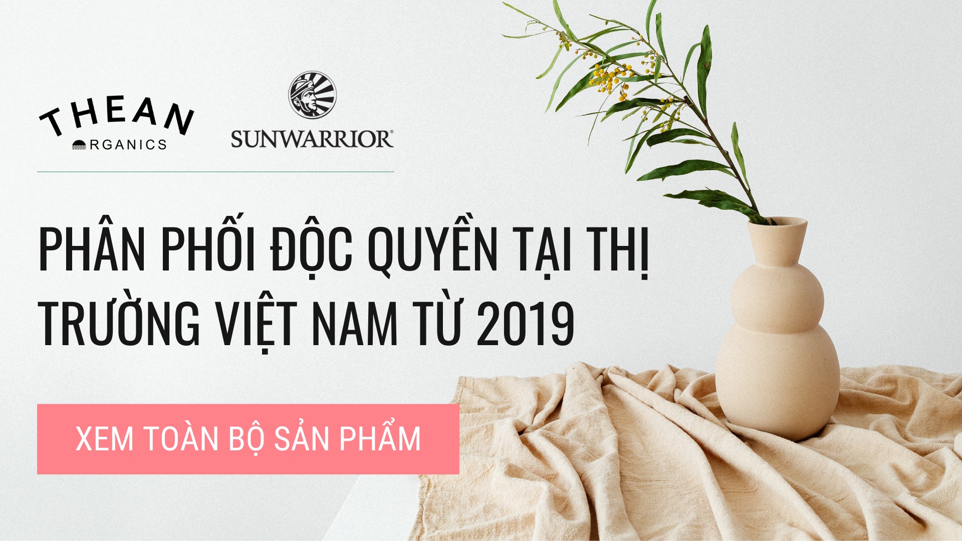 The An là nhà phân phối độc quyền tại thị trường Việt Nam được Sunwarrior cấp phép từ 2019 Dòng Active Sunwarrior 19