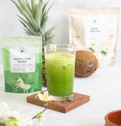 Bột hỗn hợp siêu thực phẩm Unicorn Superfoods Alkalising Blend - Ảnh 2