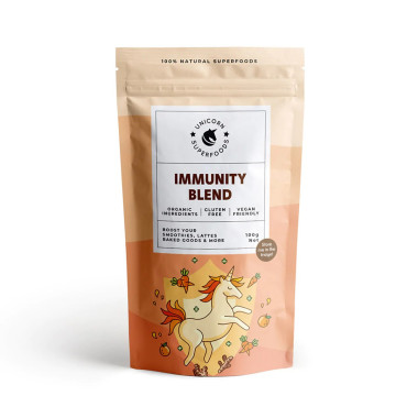 Bột hỗn hợp siêu thực phẩm Unicorn Superfood Immunity Blend