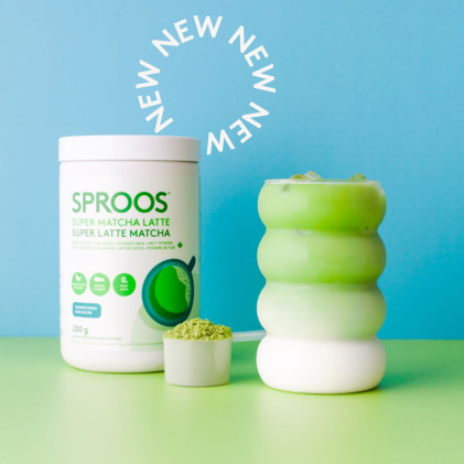 Thức uống healthy từ matcha & collagen thủy phân từ cá Sproos Super Matcha Latte - Ảnh 4