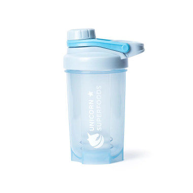 Bình lắc Unicorn Superfoods Blue Protein Shaker Bottle