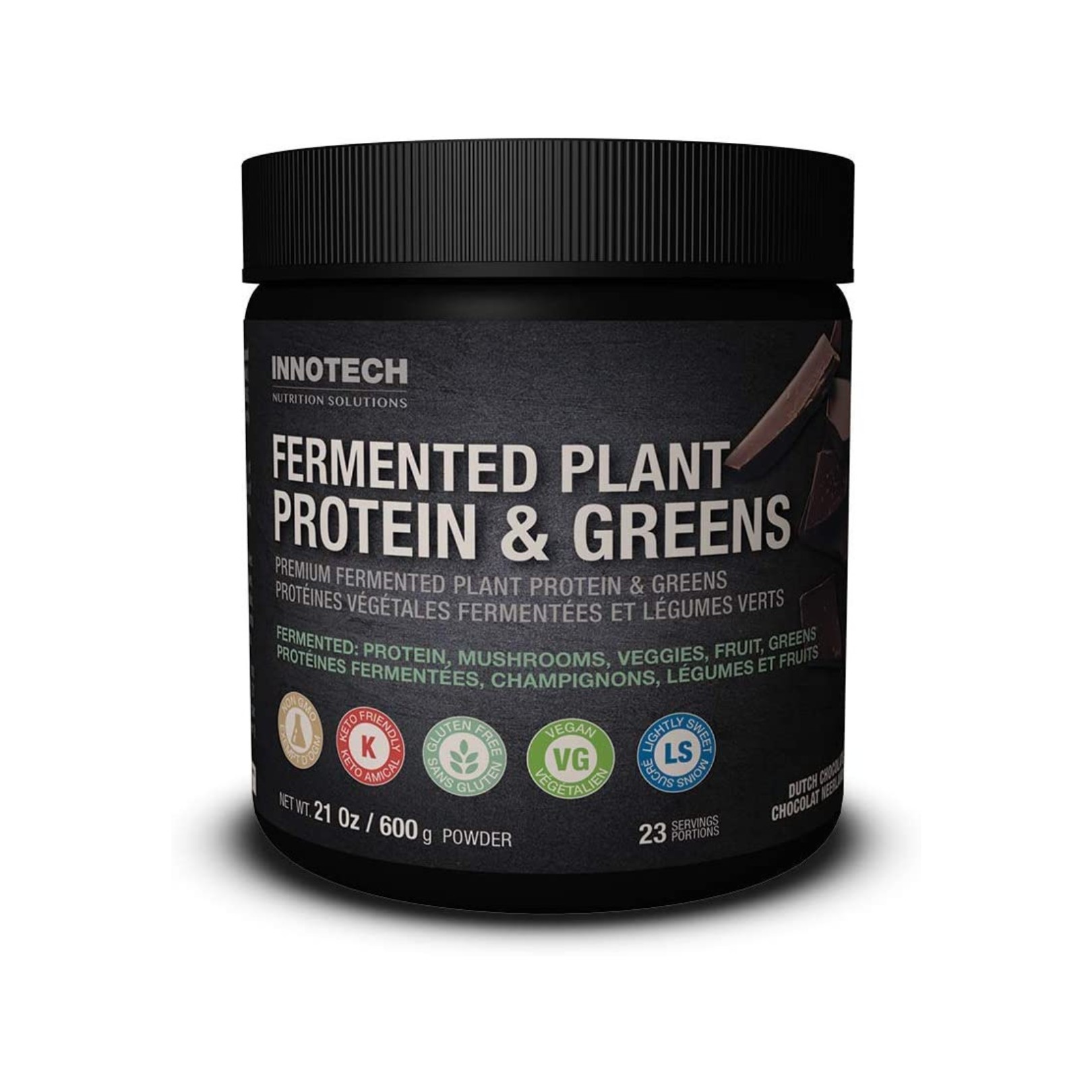 Fermented Plant Protein & Greens Innotech Nutrient Solutions Chocolate 1