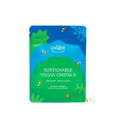 Omega-3 cân bằng hormone 1 Viên uống Omega 3 thuần chay từ tảo Calgee