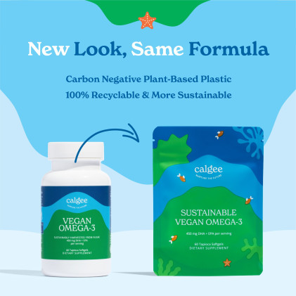 Viên uống Omega 3 thuần chay từ tảo Calgee - Ảnh 3