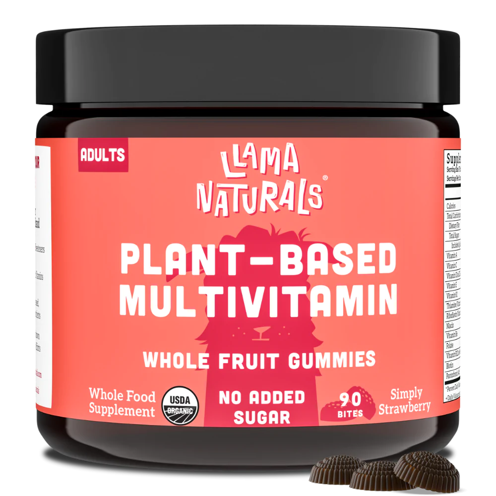 llama naturals a plant-based vitamin for Adults 01