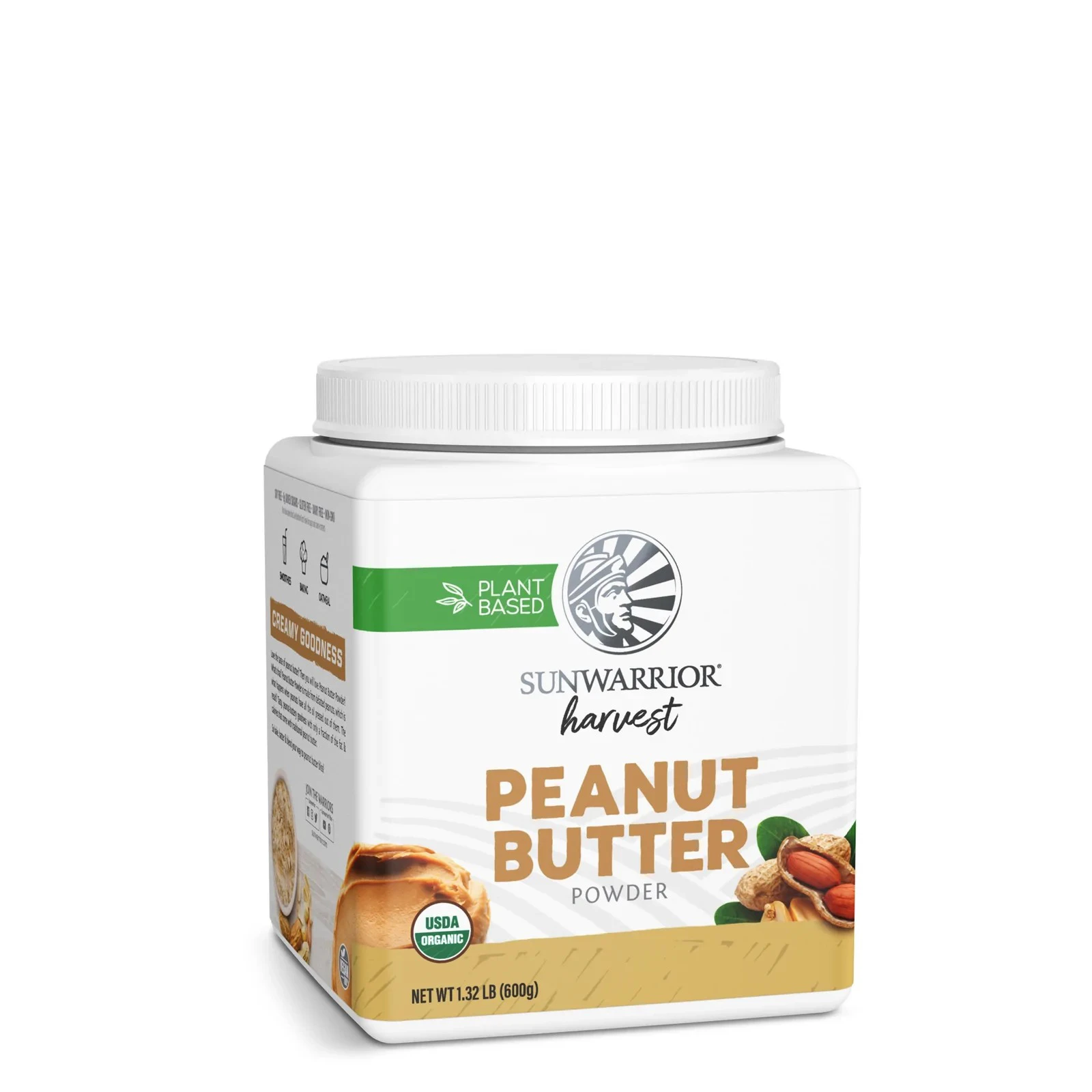 Bột bơ đậu phộng hữu cơ Sunwarrior Organic Peanut Butter Powder 17
