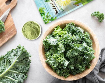 Bột cải xoăn kale hữu cơ Food To Live Organic Kale Powder - Ảnh 3