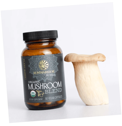 Hỗn hợp nấm hữu cơ Sunwarrior Be•Well Organic Mushroom Blend - Ảnh 5