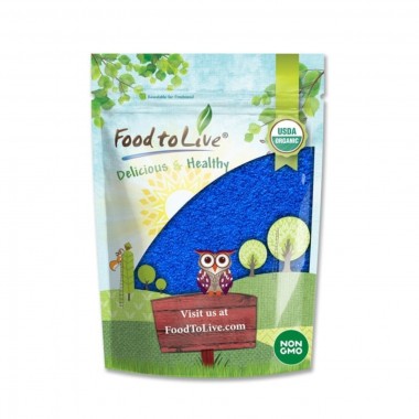 Bột tảo blue spirulina hữu cơ Food To Live