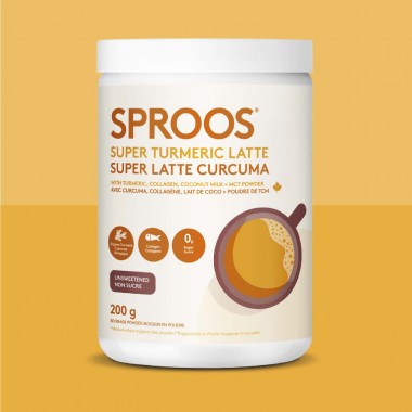 Thức uống healthy từ nghệ & collagen thủy phân từ cá Sproos Super Turmeric Latte