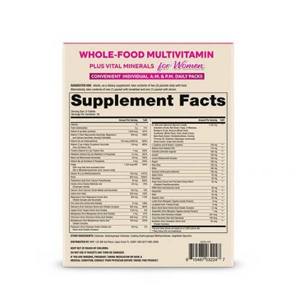 Vitamin cho phụ nữ từ thực phầm toàn phần Dr Mercola Whole-Food Multivitamin for Women - Ảnh 3