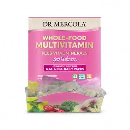 Vitamin cho phụ nữ từ thực phầm toàn phần Dr Mercola Whole-Food Multivitamin for Women - Ảnh 2
