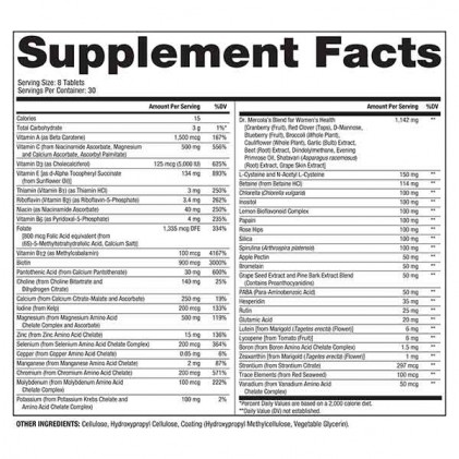Vitamin cho phụ nữ từ thực phầm toàn phần Dr Mercola Whole-Food Multivitamin for Women - Ảnh 7