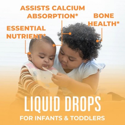 Vitamin D3 cho bé Mary Ruth's Infant & Toddler Vitamin D3 Organic Liquid Drops - Ảnh 4