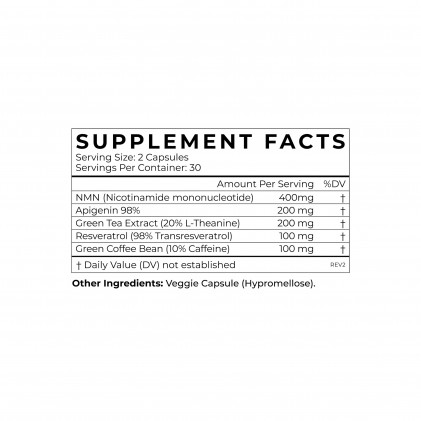 Cymbiotika NMN + Trans-Resveratrol - Ảnh 3