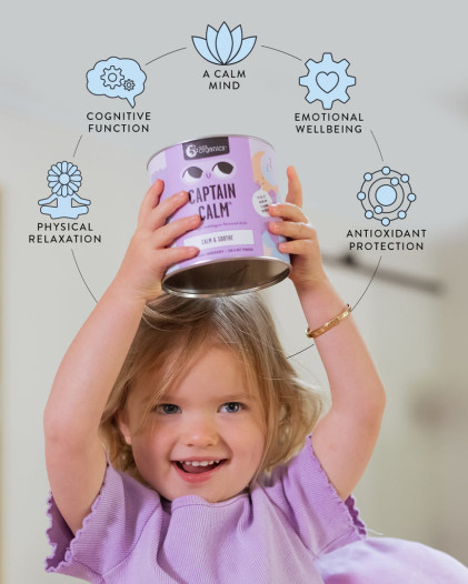 Bột siêu thực phẩm xoa dịu tinh thần cho trẻ Nutra Organics Captain Calm - Ảnh 4