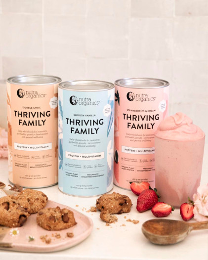Protein thực vật Nutra Organics Thriving Family - Ảnh 13