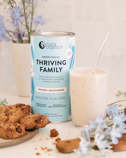 Protein thực vật Nutra Organics Thriving Family - Ảnh 11