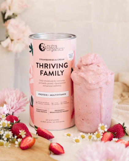 Protein thực vật Nutra Organics Thriving Family - Ảnh 2