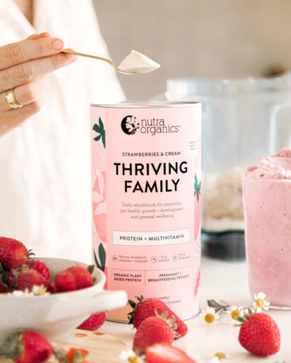 Protein thực vật Nutra Organics Thriving Family - Ảnh 3