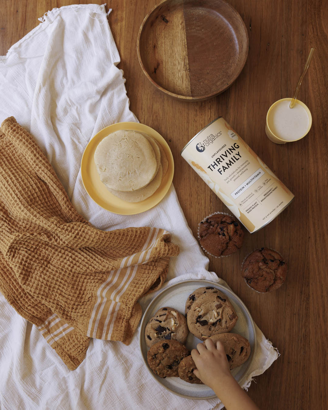 Protein thực vật Nutra Organics Thriving Family 3 Protein thực vật Nutra Organics Thriving Family - Ảnh 3