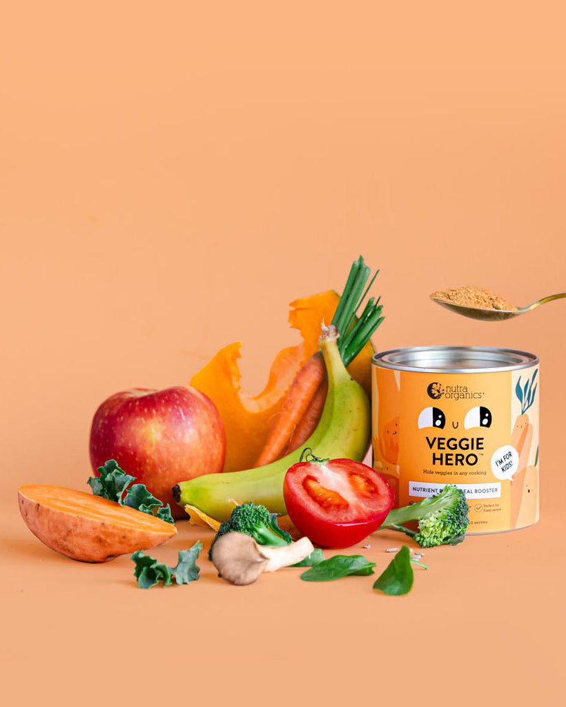Bột rau củ cho trẻ em Nutra Organics Veggie Hero 6