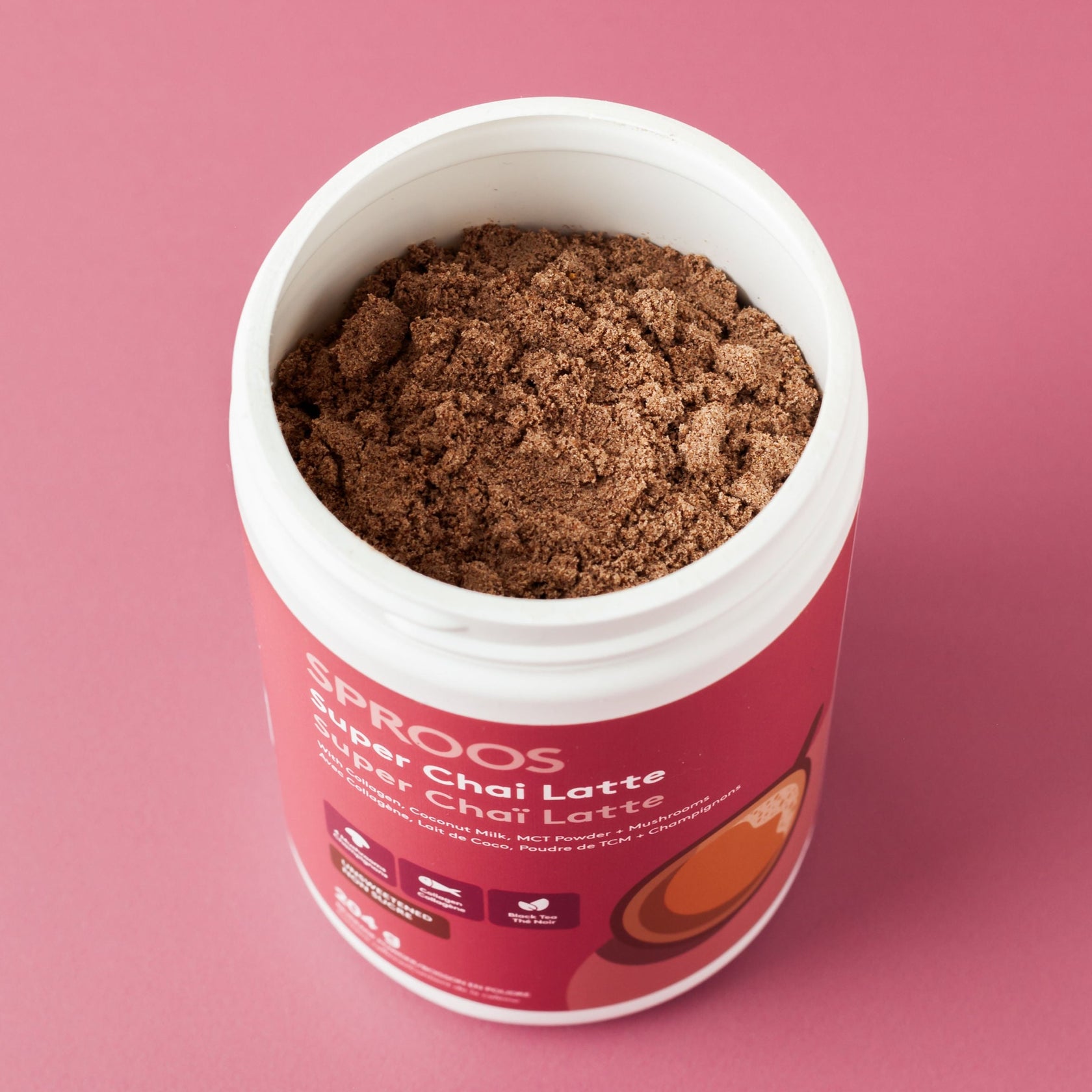 Thức uống healthy chứa marine collagen Sproos Super Chai Latte 1