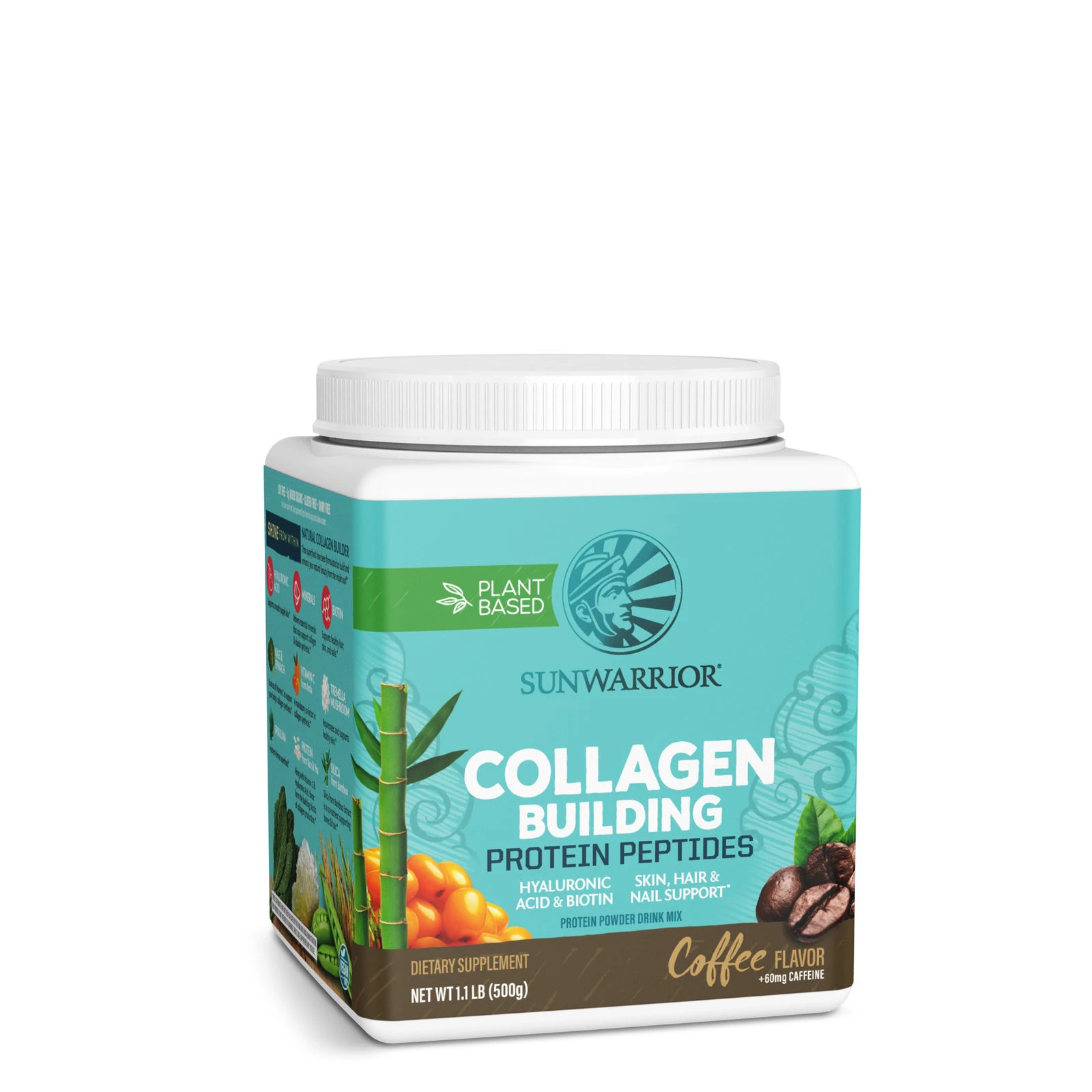 Bột bổ sung collagen building protein peptides Sunwarrior 5