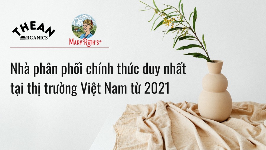 The An Organics được cấp phép là nhà phân phối chính thức duy nhất tại thị trường Việt Nam của Mary Ruth's từ 2021.