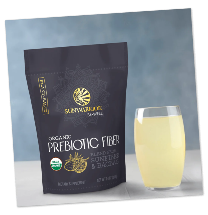 Bột chất xơ hữu cơ Sunwarrior Be•Well Organic Prebiotic Fiber Powder - Ảnh 3