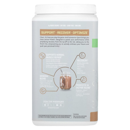 Protein thực vật hữu cơ Sunwarrior Active Protein - Ảnh 20