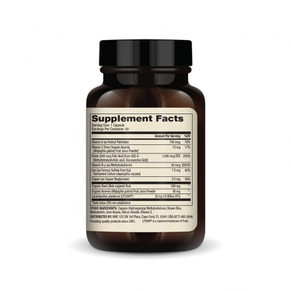 Viên Bổ Máu và Sắt Blood Boost with Iron Dr Mercola - Ảnh 2