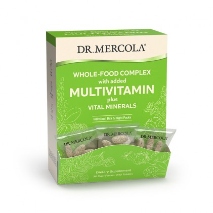 Vitamin từ thực phẩm toàn phần Dr. Mercola Whole-Food Multivitamin Plus Vital Minerals - Ảnh 6