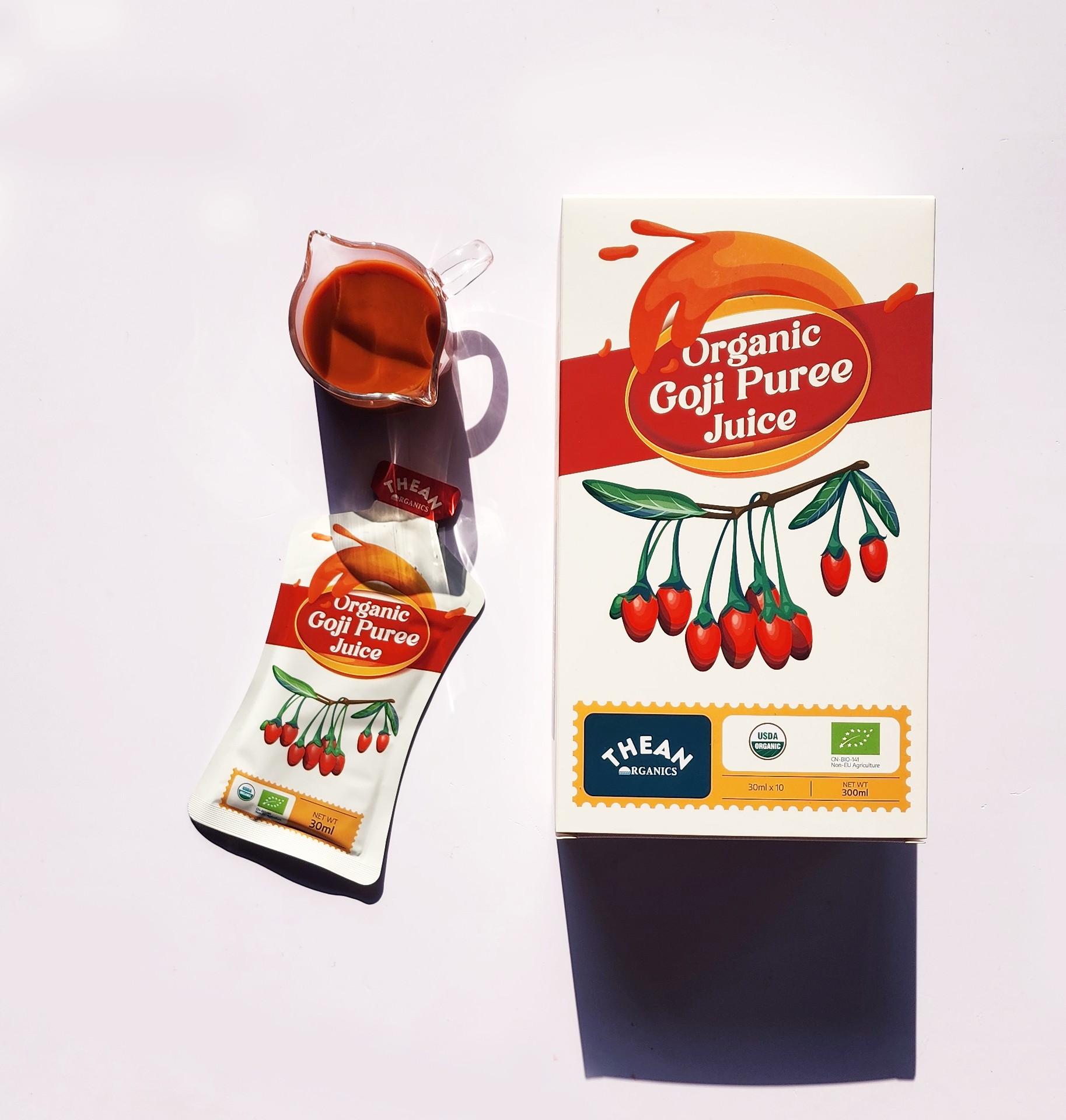 Nước ép kỷ tử hữu cơ The An Organics 5 Nước ép kỷ tử hữu cơ The An Organics - Ảnh 5