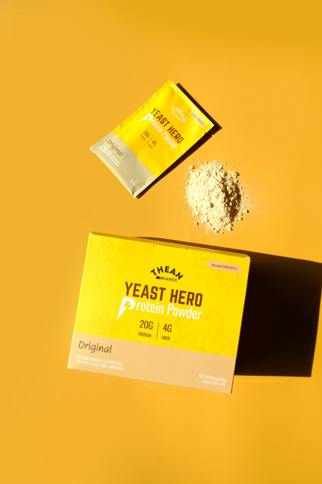 Bột Đạm Yeast Hero Protein Original 13