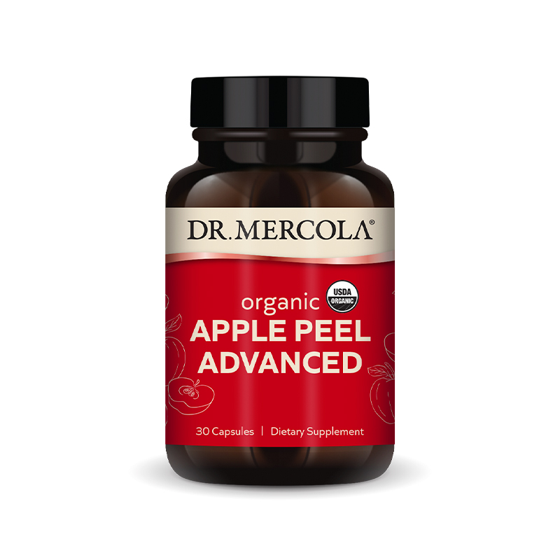 viên uống vỏ quả táo hữu cơ Dr Mercola Organic Apple Peel Advanced 1