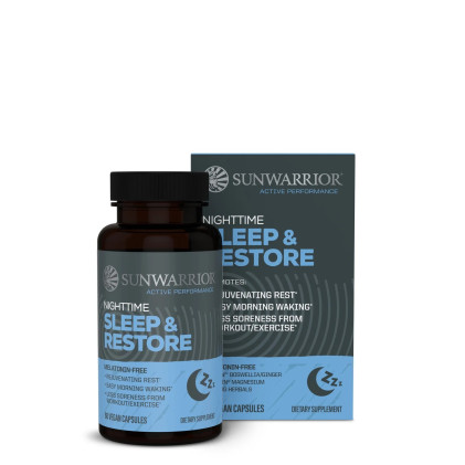 Cải thiện giấc ngủ Sunwarrior Active Sleep and Restore Capsules - Ảnh 3