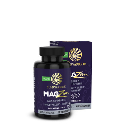 Bổ sung magie Sunwarrior Magnesium + Zen Capsules - Ảnh 2