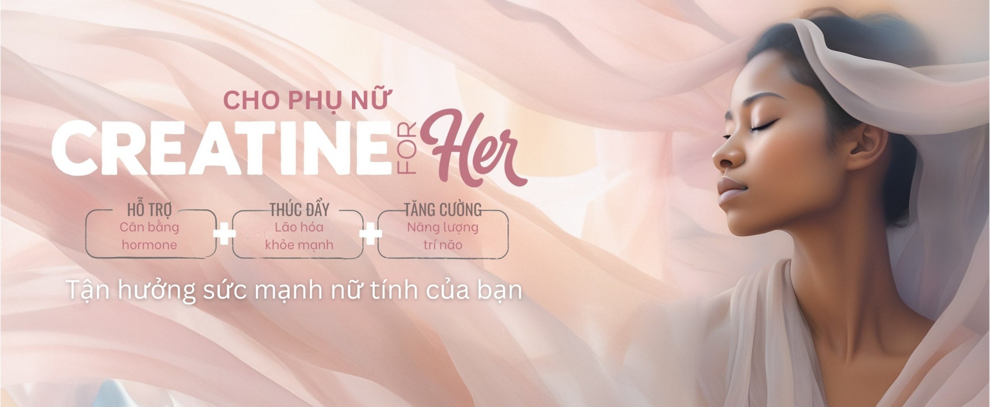 Creatine cho phụ nữ Sunwarrior Active Creatine For HER 1