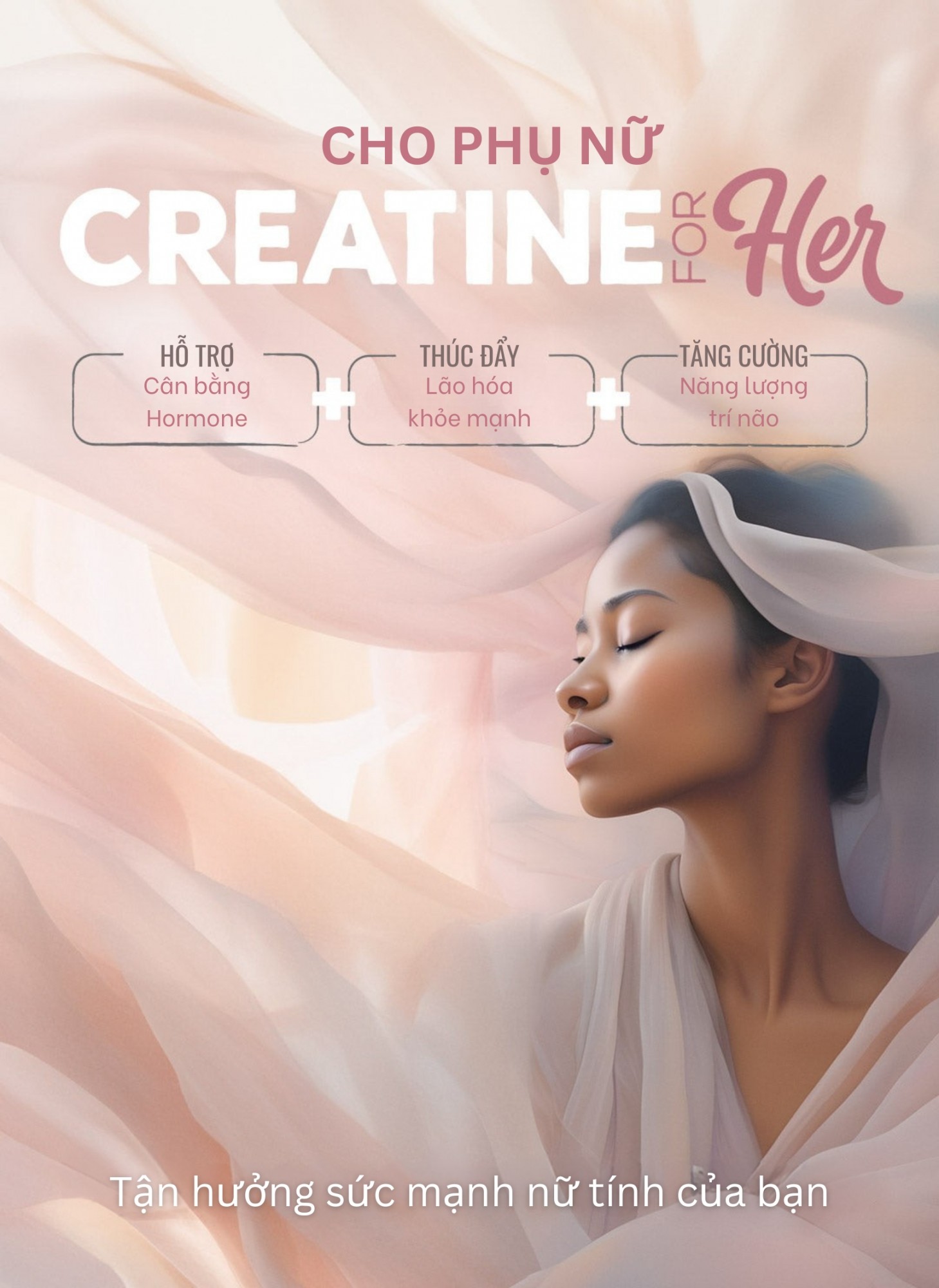 Creatine cho phụ nữ Sunwarrior Active Creatine For HER 2