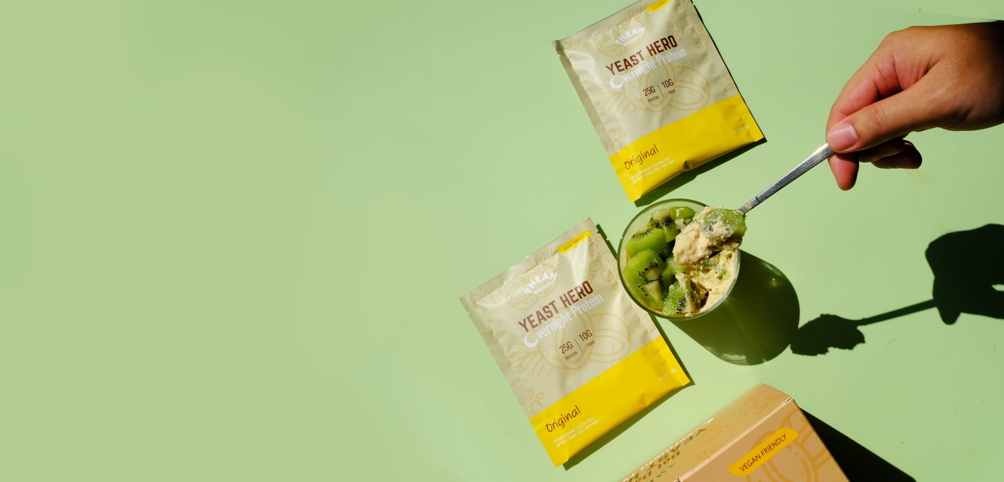 Bột Đạm Yeast Hero Overnight Protein Original 2