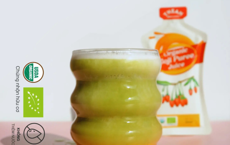 Nước ép kỷ tử matcha 13 Nước ép kỷ tử matcha 13