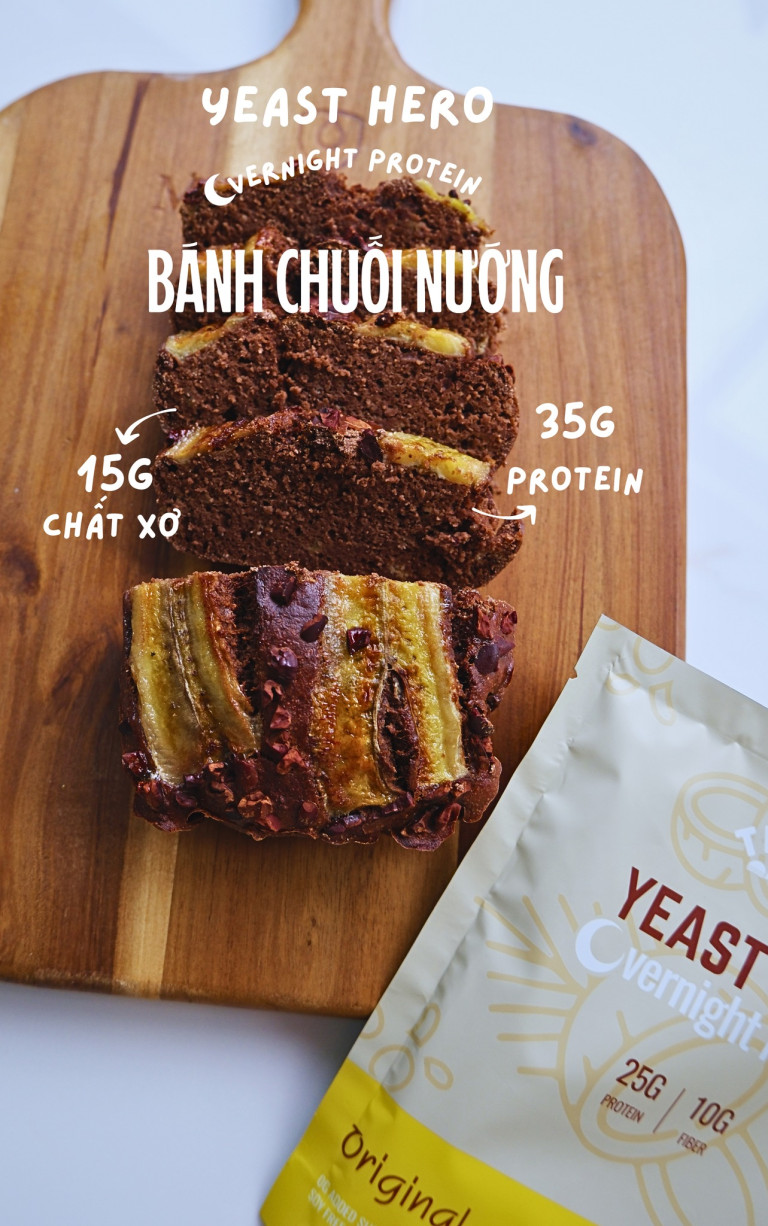 Bánh chuối nướng giàu Protein 13 Bánh chuối nướng giàu Protein 13