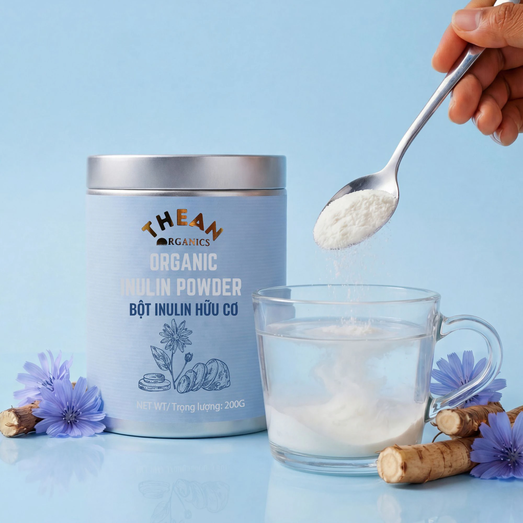 Bột Inulin hữu cơ The An Organics 14 Bột Inulin hữu cơ The An Organics 13