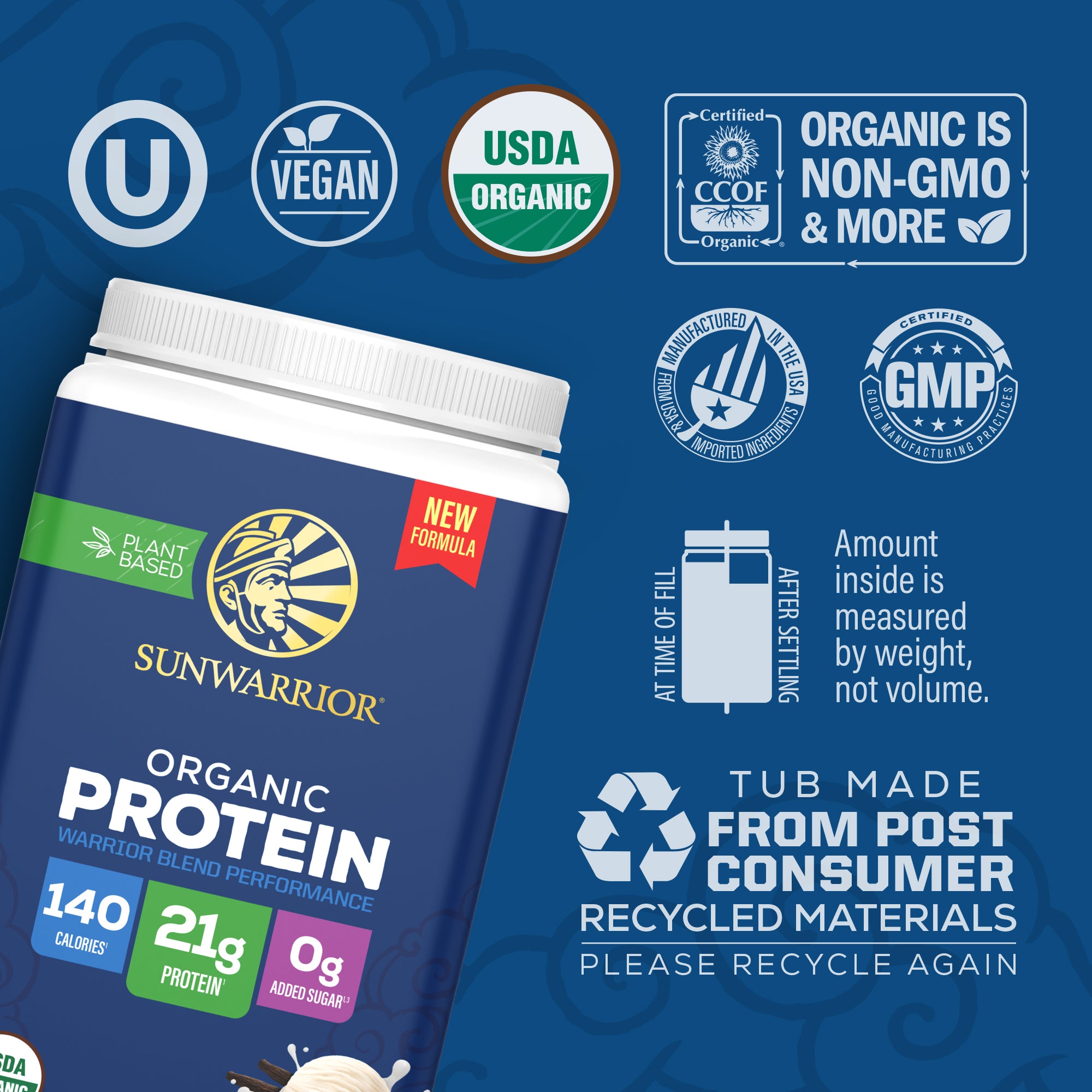 Bột protein thực vật hữu cơ Sunwarrior Warrior Blend Performance 20 Bột protein thực vật hữu cơ Sunwarrior Warrior Blend Performance - Ảnh 20